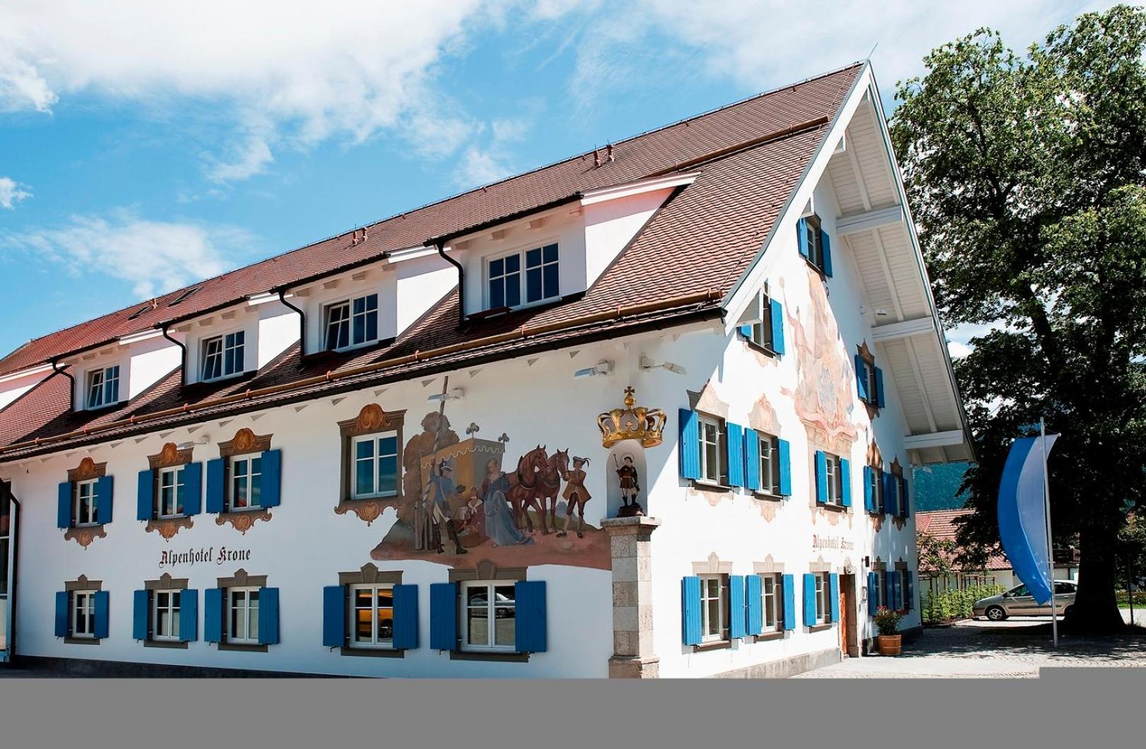 Alpenhotel Krone Pfronten Exteriér fotografie